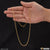 1 Gram Gold Plated Cool Design Latest Design Chain for Ladies - Style A389