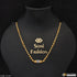 Chic Design with Diamond New Style Gold Plated Necklace for Lady - Style A391