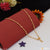 Chic Design Glittering Design Gold Plated Necklace for Ladies - Style A396