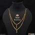 1 Gram Gold Plated Glamorous Design Funky Design Necklace for Lady - Style A397