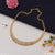 Pretty Design with Diamond Best Quality Gold Plated Necklace for Women - Style A399