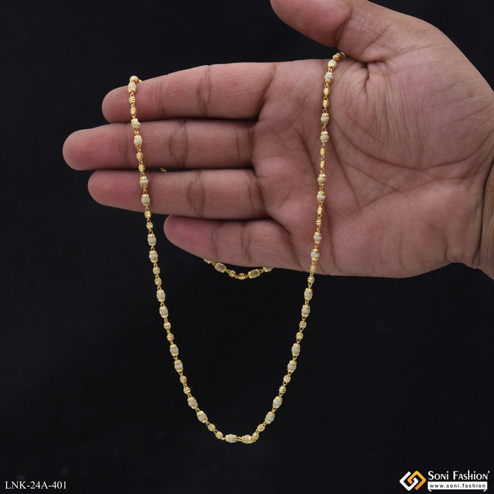 With Gold Plated Tulsi Gold Necklace Gram Gold Plated Beautiful