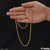 Designer with Diamond Stunning Design Gold Plated Mala for Women - Style A405