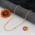 Charming Design with Diamond Cool Design Gold Plated Mala for Women - Style A406