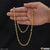 Charming Design with Diamond Cool Design Gold Plated Mala for Women - Style A406