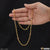 Casual Design with Diamond Funky Design Gold Plated Mala for Women - Style A407