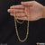 Glamorous Design with Diamond Best Quality Gold Plated Mala for Women - Style A408