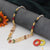 Gorgeous Design Sparkling Design Gold Plated Necklace for Ladies - Style A414