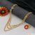 Latest Design with Diamond Latest Design Gold Plated Mala for Women - Style A420