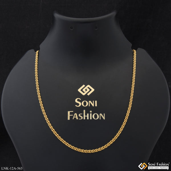Latest Design 18k Gold Plated Link Chain for Ladies - Style A563