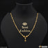 Chic Design Glittering Design Gold Plated Necklace for Ladies - Style A396