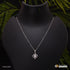 Heart with Diamond Glamorous Design Silver Color Necklace for Women - Style LNKA032