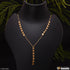 Heart Attention-Getting Design Golden Color Necklace for Women - Style LNKA035