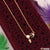 Fancy Design with Diamond Golden Color Necklace for Women & Girls - Style LNKA081
