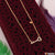 Glamorous Design Key with Diamond Golden Color Necklace for Women - Style LNKA082