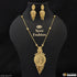 Magnificent Design Designer Gold Plated Necklace Set for Ladies - Style A571