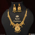 Charming Design Sparkling Design Gold Plated Necklace Set for Women - Style A487