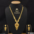 Graceful Design Funky Design Gold Plated Necklace Set for Ladies - Style A582