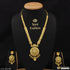 Chic Design Dazzling Design Gold Plated Necklace Set for Ladies - Style A588