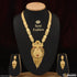 Unique Design Glittering Design Gold Plated Necklace Set for Women - Style A511
