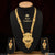 Finely Detailed Decorative Design Gold Plated Necklace Set for Women - Style A515