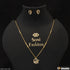 1 Gram Gold Plated Eye-Catching Design Necklace Set for Ladies - Style A528