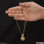 1 Gram Gold Plated Hand-Finished Design Necklace Set for Ladies - Style A537