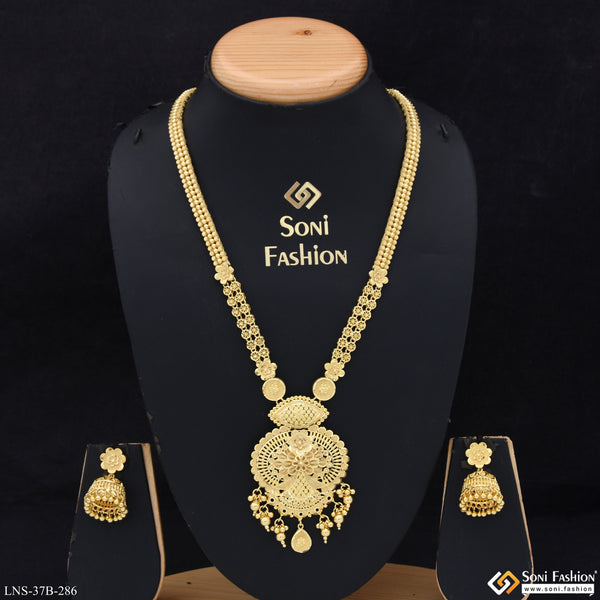 1 Gram Gold Plated New Style Necklace Set for Women - Style B286