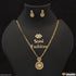 1 Gram Gold Plated Hand-Finished Design Necklace Set for Ladies - Style A537