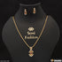 1 Gram Gold Plated Hand-Finished Design Necklace Set for Ladies - Style A540