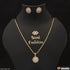 1 Gram Gold Plated Eye-Catching Design Necklace Set for Ladies - Style A541