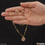 1 Gram Gold Plated Hand-Crafted Design Necklace Set for Ladies - Style A543