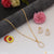 1 Gram Gold Plated High-Class Design Necklace Set for Ladies - Style A545