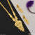 Casual Design Sparkling Design Gold Plated Necklace Set for Ladies - Style A578