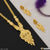 Brilliant Design Chic Design Gold Plated Necklace Set for Ladies - Style A580