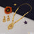 Designer Graceful Design Gold Plated Necklace Set for Ladies - Style A587