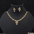 Lovely Design with Diamond Designer Gold Plated Necklace Set for Women - Style A616