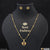 Heart with Diamond New Style Gold Plated Necklace Set for Lady - Style A636