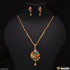 Flower with Diamond Best Quality Golden Color Necklace Set for Women - Style LNSA118