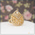 Latest Design with Diamond Fancy Design Gold Plated Ring for Ladies - Style LRG-135