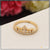 Sparkling Design with Diamond Best Quality Gold Plated Ring for Ladies - Style LRG-137