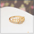 Designer with Diamond Superior Quality Gold Plated Ring for Ladies - Style LRG-138