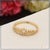Artisanal Design with Diamond Fancy Design Gold Plated Ring for Ladies - Style LRG-143