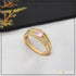 Purple Stone with Diamond Latest Design Gold Plated Ring for Lady - Style LRG-158
