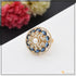 Decorative Design with Diamond Best Quality Gold Plated Ring for Lady - Style LRG-181