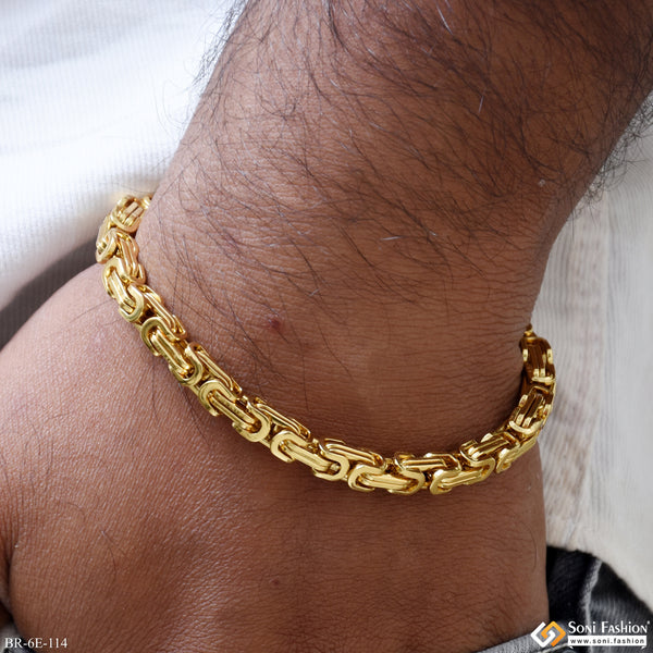 Latest Design Stainless Steel Bracelet for Men - Style E114