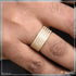 Latest Design with Diamond Glamorous Design Gold Plated Ring for Men - Style B528