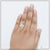 Lovely Design with Diamond Designer Gold Plated Ring for Ladies - Style LRG-172