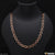 Black Best Quality Durable Design Rose Gold Rudraksha Mala For Men - Style A197