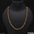 1 Gram Gold Formig Black Finely Detailed Design Rudraksha Mala for Men - Style A200